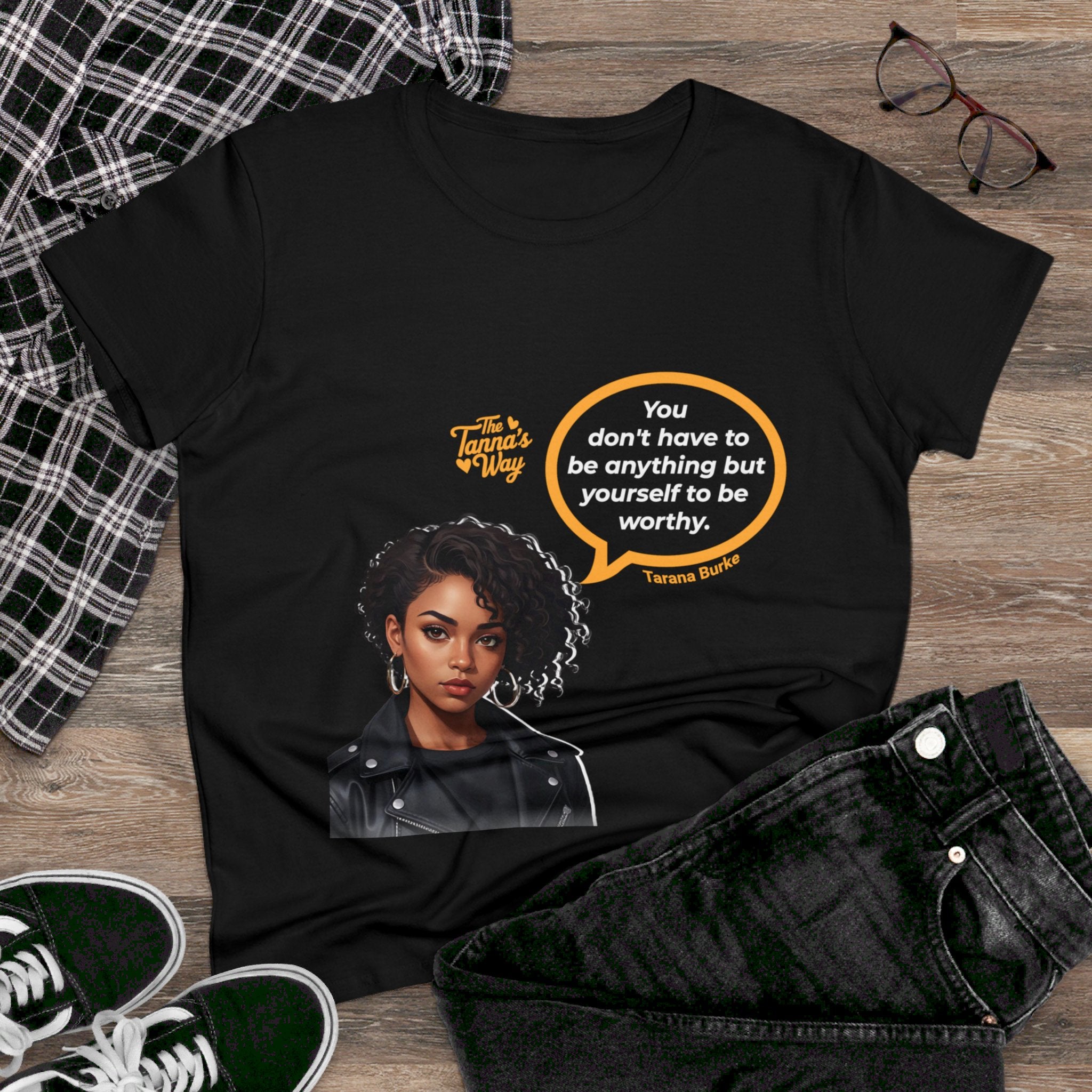 Tarana Burke | Women's Midweight Cotton Tee